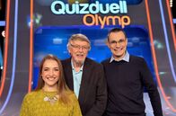 Quizduell-Olymp – Quizduell-Olymp: Marie-Louise Finck (l.), Prof. Eckhard Freise (M.) und Thorsten Zirkel (r.).