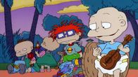 Rugrats – L-R: Phil DeVille, Lil DeVille, Chuckie Finster, Tommy Pickles