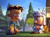 Big Nate – v.li.: Nate, Leah