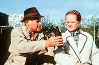 Der Bergdoktor – Walther Reyer (Dr. Pankraz Obermayr), Enzi Fuchs (Franzi Pirchner).