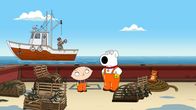 Family Guy – Stewie Griffin (l.); Brian Griffin (r.)