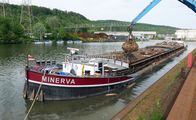 Der Neckar – Der Hafen von Plochingen, ab hier ist der Neckar schiffbar.