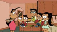Die Casagrandes – L-R: Frida, Carlitos, Carl, Carlos, CJ, Carlota