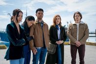 Nancy Drew – (v.l.n.r.) Bess Marvin (Maddison Jaizani); George Fan (Leah Lewis); Ned 'Nick' Nickerson (Tunji Kasim); Nancy Drew (Kennedy McMann); Ace (Alex Saxon)