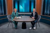 Caren Miosga – Caren Miosga (l.) mit Alice Weidel (AfD, r.)