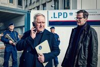 Tatort – v.li.: Moritz Eisner (Harald Krassnitzer), Gerold Schubert (Dominik Warta).