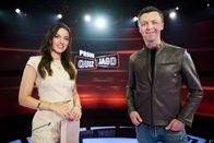 Promi Quizjagd – Alina Marzi und Martin Grubinger während Servus-TVs „Promi Quiz Jagd“ in Wien, Österreich am 27. August 2024