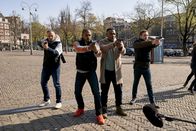 Bulletproof – v.l.n.r.) Chris Munroe (Jason Maza), Aaron Bishop (Noel, Clarke), Ronnie Pike (Ashley Walters), Jonesy (David Elliot)