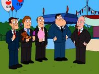American Dad! – L-R: Jackson, John, Dick, Stan, Avery Bullock