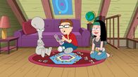 American Dad! – L-R: Roger, Steve, Hayley