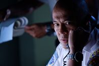 Mayday - Alarm im Cockpit – KNKT Investigator Ray Nurcahyo (played by Von Flores) receives a call from the crash site of Trigana Service Flight 267. (Cineflix 2018/Darren Goldstein)