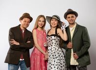 Digiclash: Der Generationen-Contest – Patrick (18), Pia (17), Kassandra (16) und Amin (18) in ihren neuen Outfits