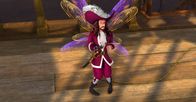 Peter Pan - Neue Abenteuer – Hook hat das Zauberwasser aus dem Feensee getrunken und ist zur kleinen Hook-Fee geworden.