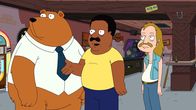 The Cleveland Show – (v.l.n.r.) Tim der Bär; Cleveland Brown; Lester Krinklesac