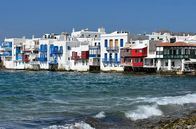 Griechische Trauminseln – Little Venice auf Mykonos.