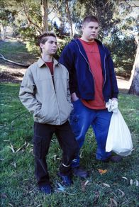 Malcolm mittendrin – L-R: Justin Berfield (Reese), George (Aaron Hill)
