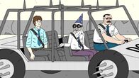 Ugly Americans – v.li.: Mark, Leonard, Francis