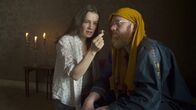 A Dark Song – L-R: Sophia (Catherine Walker), Joseph Solomon (Steve Oram)