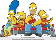 Die Simpsons – Familie Simpson gönnt sich mal wieder einen Kinobesuch ...