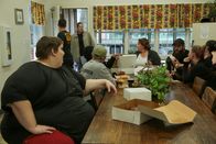 Too Large – Corey and Renee visit old friends at the Good Neighbor Homeless Shelter.