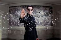 Keanu Reeves, der Rätselhafte – Keanu Reeves in „Matrix Reloaded“: In der „Matrix“-Reihe verkörperte er den Computerhacker Neo.