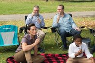 Modern Family – L-R: Ronaldo (Christian Barillas), Pepper Saltzman (Nathan Lane), Cameron Tucker (Eric Stonestreet), Lionel (Cedric Joe)