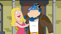 American Dad! – Francine Smith (l.); Cyborg Stan (r.)