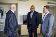 Navy CIS: L.A. – (v.l.n.r.) Hollace Kilbride (Gerald McRaney); Sam Hanna (LL Cool J); G. Callen (Chris O'Donnell)