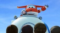 Super Wings – Jett und Yun sind wieder auf der Erde gelandet.