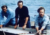 Der weiße Hai – Robert Shaw (Quint), Roy Scheider (Polizeichef Brody), Richard Dreyfuss (Matt Hooper).