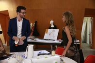 Modern Family – L-R: Gavin Sinclair (Michael Urie), Haley Dunphy (Sarah Hyland)