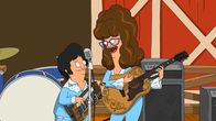 Bob's Burgers – Ist ein Treffen mit Tante Gayle (r.) wirklich besser als Hausarrest? Gene (l.) hat zumindest ganz besondere Vorstellungen zu dem Treffen ...