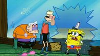 SpongeBob Schwammkopf – L-R: Mermaid Man, Barnacle Boy, SpongeBob
