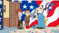 American Dad! – L-R: Roger, Steve, Stan
