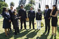 Navy CIS: L.A. – "Where Everybody Knows Your Name" - Pictured: Nia Long (Executive Assistant Director Shay Mosley), Barrett Foa (Tech Operator Eric Beale), Linda Hunt (Henrietta "Hetty" Lange), RenÃ?