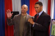 Malcolm mittendrin – Reggie Jackson (Reggie Jackson, l.) und Conservation Official (D.J. Lockhart-Johnson)