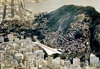 Mythos Concorde – Der Liebling des Jetsets: die Concorde 01 über Rio de Janeiro im Jahr 1971.