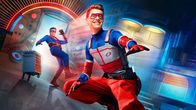 Henry Danger – L-R: Captain Man /Ray (Cooper Barnes) and Henry (Jace Norman).