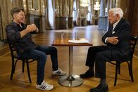 kulTOUR mit Holender – L-R: Tobias Moretti im Gespräch mit Ioan Holender