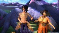 Mia and me - Abenteuer in Centopia – Tief versteckt im Schwarzen Wald treffen die Freunde auf die Elfen-Druidin Tessandra und ihren Sohn Simo.