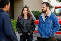 Stumptown – L-R: Detective Miles Hoffman (Michael Ealy), Dex Parios (Cobie Smulders) and Grey McConnell (Jake Johnson)