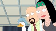 American Dad! – v.li.: Squawkey, Dr. Weitzman, Hayley