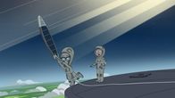 American Dad! – L-R: Roger, Hayley