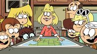 Willkommen bei den Louds – v.li.: Lily, Luan, Lori, Lisa, Rita, Lynn, Lynn Sr., Leni, Lincoln