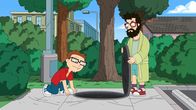 American Dad! – L-R: Steve, Crazy Bob