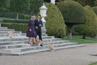 Die Queen – Eine der schwierigsten Wochen in der Regentschaft Elizabeths II. (Helen Mirren) ist überstanden. Die Königin ermuntert den Premierminister Tony Blair (Michael Sheen) bei ihrer turnusmäßigen Besprechung zu einem Spaziergang im Garten von Buckingham Palace.