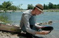 Gold: Mythos und Realität – Bei den Isteiner Schwellen führt der Rhein noch heute Gold.