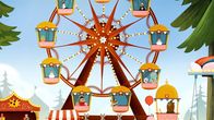 Unser Sandmännchen – Auf dem Jahrmarkt steht auch ein großes Riesenrad.