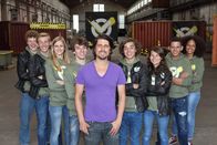 Checkpoint – Das Team Checkpoint: Kenneth, David, Charlotte, Felix, Moderator Tommy Scheel, Leopold, Maja, Cem und Charlaine.