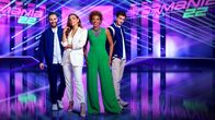 Starmania 22 – L-R: Josh, Lili Paul-Roncalli, Arabella Kiesbauer, Philipp Hansa.